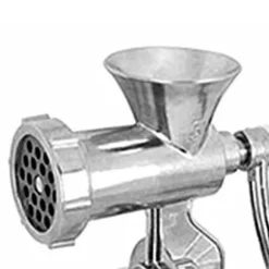 Handvev av aluminiumlegering Manuell köttgrönsakskvarn för kök