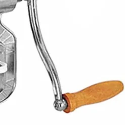 Handvev av aluminiumlegering Manuell köttgrönsakskvarn för kök