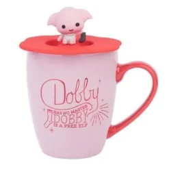 HARRY POTTER - DOBBY - 350ML MUG + SILIKONLOCK MED 3D-FIGURIN