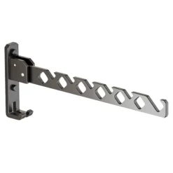 Hem Hopfällbar Torkkrok Halkfri Aluminiumlegering Infällbar Väggmonterad Galgeställ Klädkrokar för Hemmet