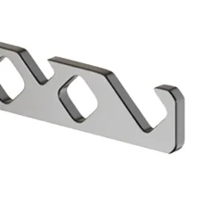 Hem Hopfällbar Torkkrok Halkfri Aluminiumlegering Infällbar Väggmonterad Galgeställ Klädkrokar för Hemmet