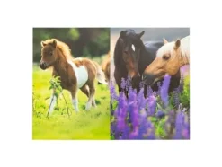 HERMA papperskorg häst äng