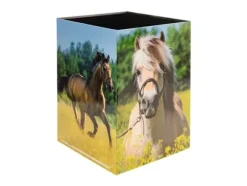 HERMA papperskorg häst äng