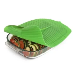 Hermetiskt lock - CHARLES VIANCIN - Bananblad - 25x25 cm - Silikon - Återanvändbar