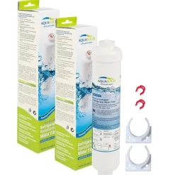 Högkvalitativ uppsättning med 2 ersättningsfilter för Samsung DA29-10105J HAFEX/EXP kylskåp / 2 x Water filter cartridge for refrigerator