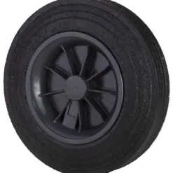 Hjulhjul för gummiavfallscontainers hinkdiameter. 200 mm
