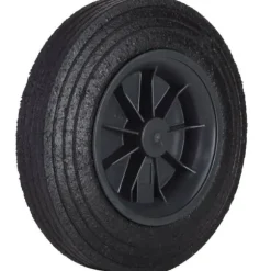 Hjulhjul för gummiavfallscontainers hinkdiameter. 200 mm
