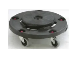 Hjulsats stål svart för Brute Avfallsbehållare (st)