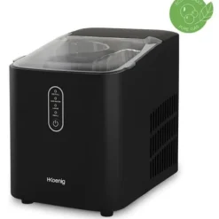 HKoeNIG Ismaskin - KUB14 - Upp till 12 kg isbitar per dag - 7 till 9 minuters produktion - Svart