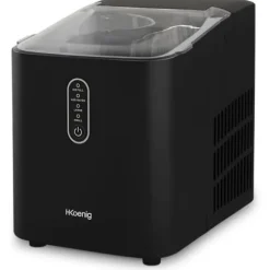 HKoeNIG Ismaskin - KUB14 - Upp till 12 kg isbitar per dag - 7 till 9 minuters produktion - Svart