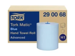 Håndklæderuller Tork Matic® Advanced H1 blå 2-lag 150m - (6 ruller pr. karton)