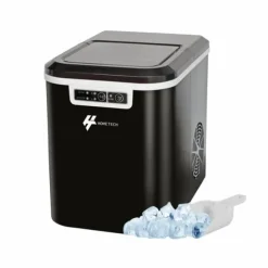 HomeTech Isbitarmaskin – Isbitsmaskin – 2,2 Liter – Svart