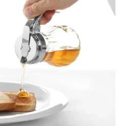 Honungsdispenser, glas, diameter. 80mm höjd 115mm - Hendi 452424