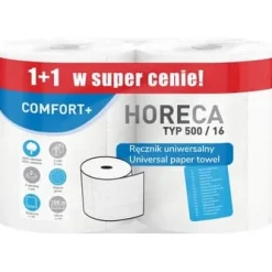 HORECA COMFORT+ Universalhandduk typ 500/16 2 rullar 2-lagers