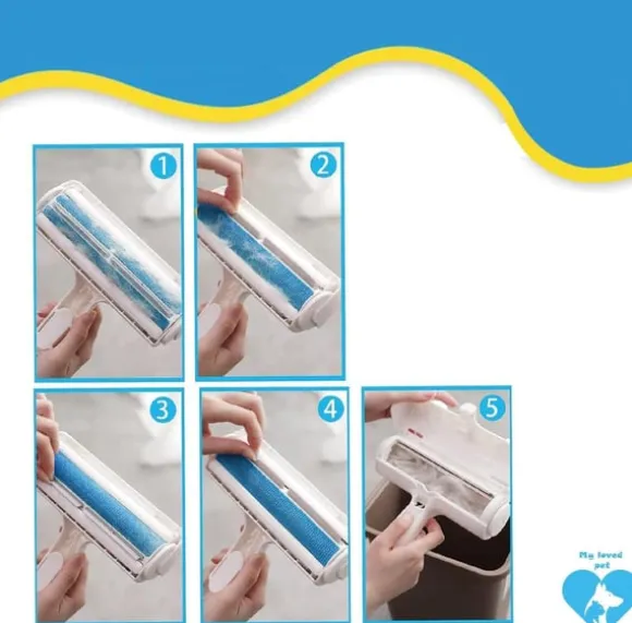 Hårborttagare katt-och hundhår - Roller