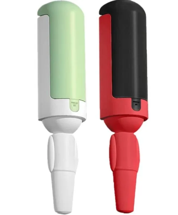 Hårborttagningsrulle för husdjur - vit och röd