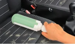 Hårborttagningsrulle för husdjur - vit och röd