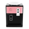 HS-09 - Bordsmodell vattendispenser/vattenkylare - Varm & kall - Avtagbar design - 550W värme, 75W kyla - PP & 304 rostfritt stål - Rosa