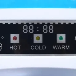 HS-02 vattenautomat, varm & kall, avtagbar universalhållare, för 5–18 L dunk, vit