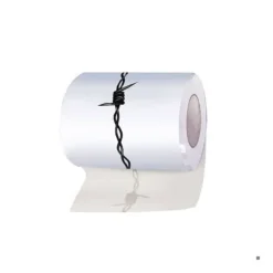 Humoristiskt hullingförsett toalettpapper