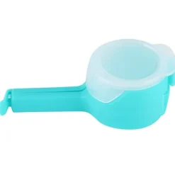 Hushållsbärbar matförvaringspåseklämma Rese-snacksförseglingsklämma Köksredskap Tillbehör Blå