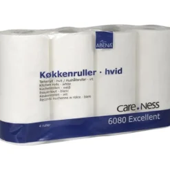 Hushållspapper ABENA 2-lag vit 4/fp