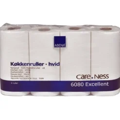 Hushållspapper ABENA 2-lag vit 4/fp