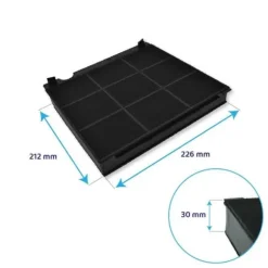 HUV KOLFILTER TYP 15 TV008A 225X210X30MM (MOD 15)