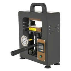 Hydraulisk värmepressmaskin, 5 ton tryck, dubbel värmeplatta