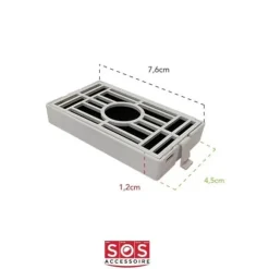 Hygienfilter för BAUKNECHT 134340 kylskåp - Originaltillverkarens del