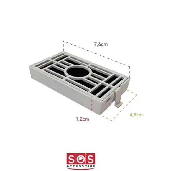 Hygienfilter för BAUKNECHT 134340 kylskåp - Originaltillverkarens del