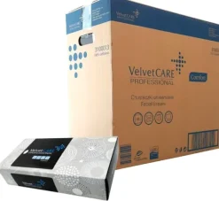 Hygieniska våtservetter Kartong Avtagbar 100 st Velvet VLP-3100013 KARTONG 40x
