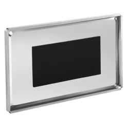 3-hyllad servitörsvagn av rostfritt stål