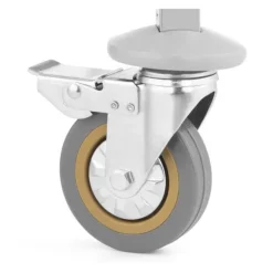 3-hyllad servitörsvagn av rostfritt stål