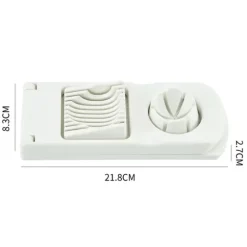 2-i-1 Äggskivare i Rostfritt Stål