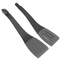 3-i-1 kökstång i silikon för grillning - Värmebeständig låsbar mattång