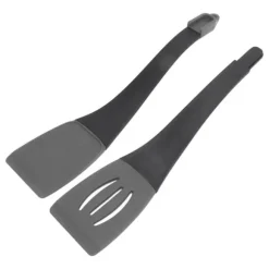 3-i-1 kökstång i silikon för grillning - Värmebeständig låsbar mattång