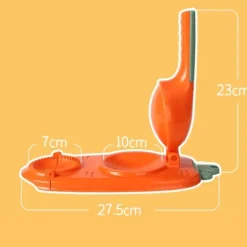 2-i-1-dumplingmaskin, rund dumplingformmaskin, manuell dumplingmaskin
