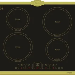 Inbyggd elektrisk spis - KAISER - EH 6355 Em Sil - 8 funktioner - Induktion - Antracit