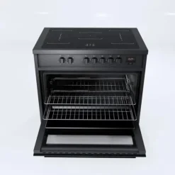 Induktionshäll - GURARI - E 913 BL - 90 cm - 121L - 5 induktionszoner med booster