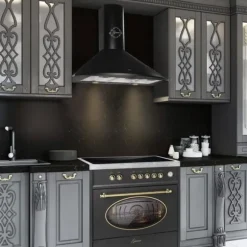 Induktionsspis - GURARI - E 913 RU BL - 90 cm - 5 induktionszoner - XXL ugn 121 L