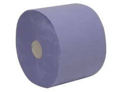 Industriservetter, 2-lagig, blå, förpackning med 2 rullar om 360 m