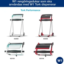 Industritork TORK Uni W1 vit 1150m