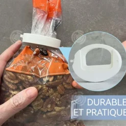 INN matförseglingsklämmor 3st fuktskydd och matförsegling Stor multifunktionsklämma för väska