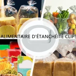 INN matförseglingsklämmor 3st fuktskydd och matförsegling Stor multifunktionsklämma för väska