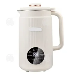 INN Sojamaskin 1,2L 220V 800W 10 blad ljudreduktion 9 funktioner enkel rengöring finmalning vit LED-display