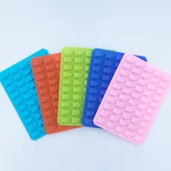 Is/Choklad/Geléform med 50st Gummibjörnar inkl pipett