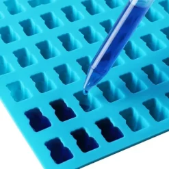 Is/Choklad/Geléform med 50st Gummibjörnar inkl pipett