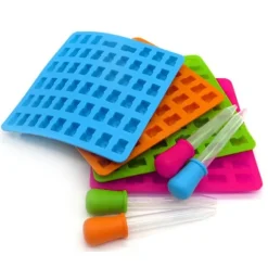 Is/Choklad/Geléform med 50st Gummibjörnar inkl pipett