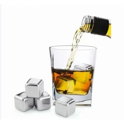 Iskub Rostfritt 4-pack m tång Dorre